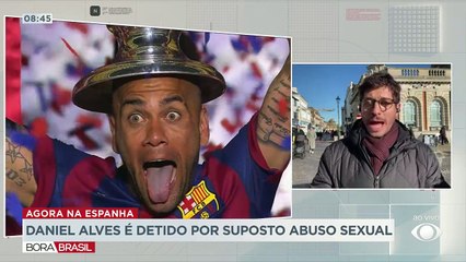 Daniel Alves é detido por suposto abuso sexual 20/01/2023 14:44:53