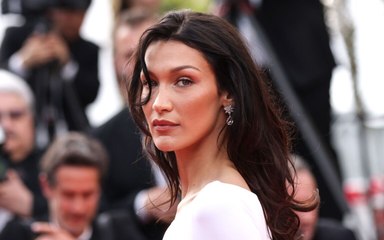 Bella Hadid Debuted New Baby Bangs While Wearing a Sheer Crop Top on Instagram