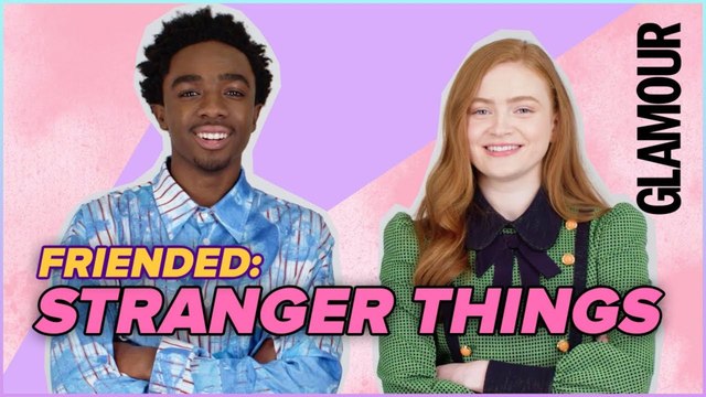 Sadie Sink y Caleb McLaughlin de 'Stranger Things' ponen a prueba su amistad