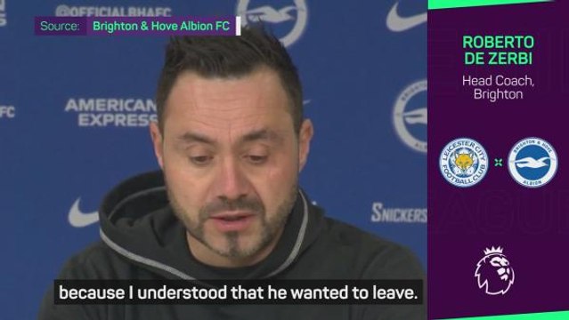 Brighton can play well with or without Trossard - De Zerbi