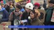 Greta Thunberg y jóvenes activistas se manifiestan en Davos por la 