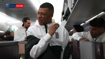 Download Video: Kylian Mbappé se moque de Juan Bernat dans l'avion du PSG