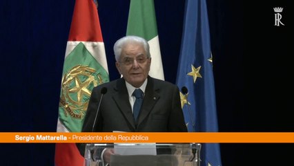Mattarella "La cultura unisce e l'unità rafforza l'Italia"