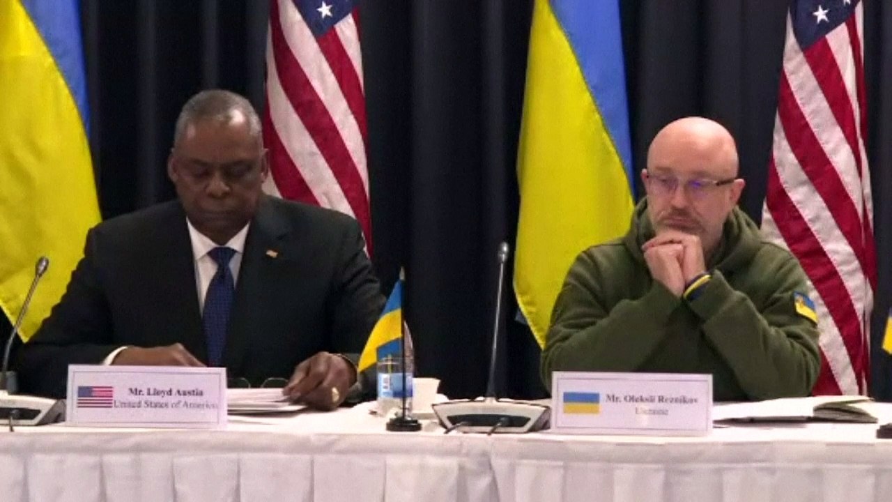 Ramstein: "Le peuple ukrainien nous regarde, le Kremlin nous regarde" (Austin)