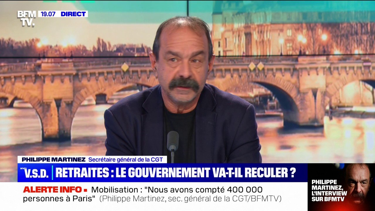 Philippe Martinez (CGT): Emmanuel Macron "redevient arrogant"