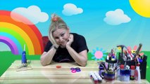 Düğme ve Eski tokalardan rengarenk saç tokası yapma - Handcraft TV Kids