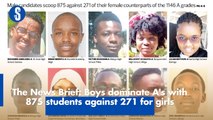 The News Brief: Boys dominate A's with 875 students against 271 for girls