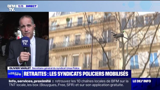 Grève du 19 janvier : On a engagé la quasi-totalité des effectifs disponibles pour sécuriser les cortèges, assure Olivier Varlet (Unsa Police)