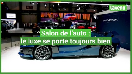 Salon de l'auto de Bruxelles : le luxe se porte toujours bien
