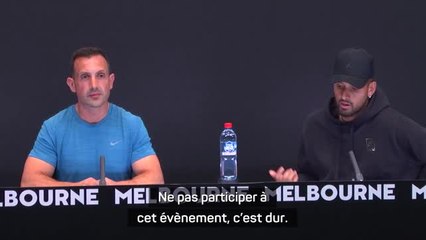 Open d'Australie - Kyrgios contraint d'abandonner : "Je suis dévasté"