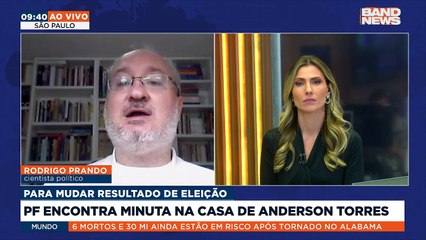 Prando: "Bolsonaro poderia ter esfriado os ânimos dos radicais" | BandNewsTV 16/01/2023 09:42:13