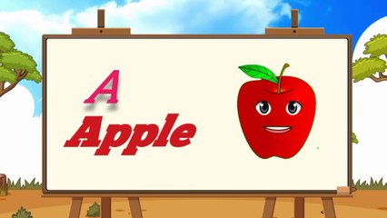 A for apple B for ball | abc learning for toddlers| ABC Alphabet Songs with  Sounds for Children - video Dailymotion