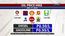 Ilang produktong petrolyo, may taas-presyo simula bukas | 24 Oras