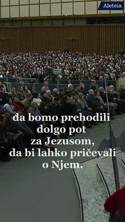 Papeževa avdienca 11. 1. 2023