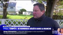 Dans la Manche, Barneville-Carteret fait face à de gros dégâts après le passage de la tempête Gérard