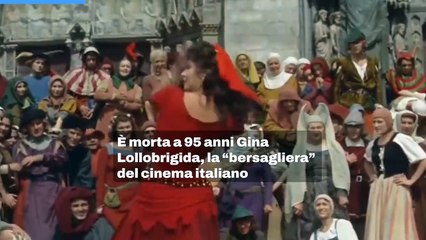 È morta Gina Lollobrigida, la "bersagliera" del cinema italiano