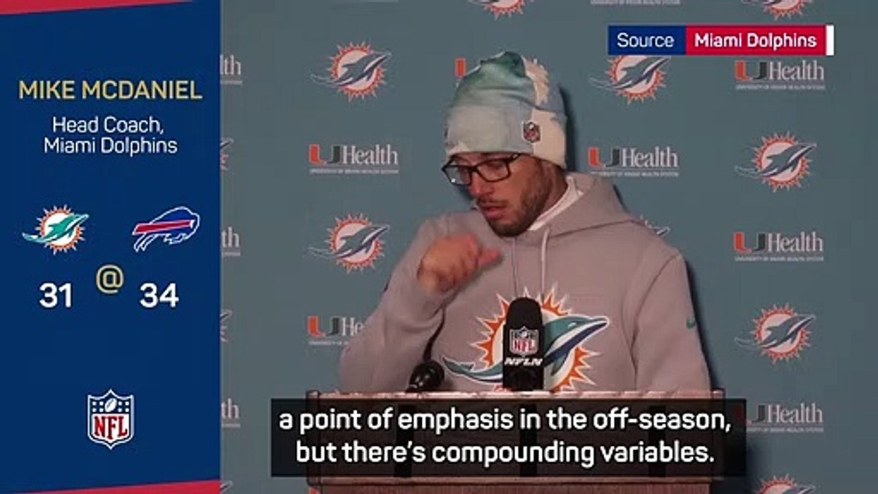'Clock management cost the Dolphins a playoff win' - McDaniel