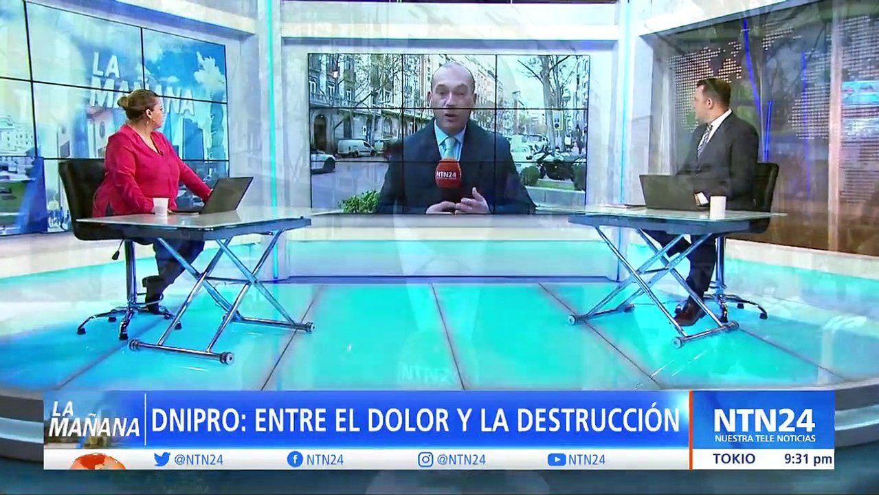 Aumenta a 40 el saldo de muertos tras el ataque a un edificio residencial en Dnipró, Ucrania