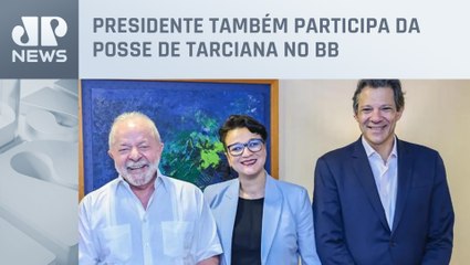 Lula se reúne com ministros no Palácio do Planalto nesta segunda (16)