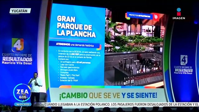 Mauricio Vila rinde su cuarto informe de gobierno