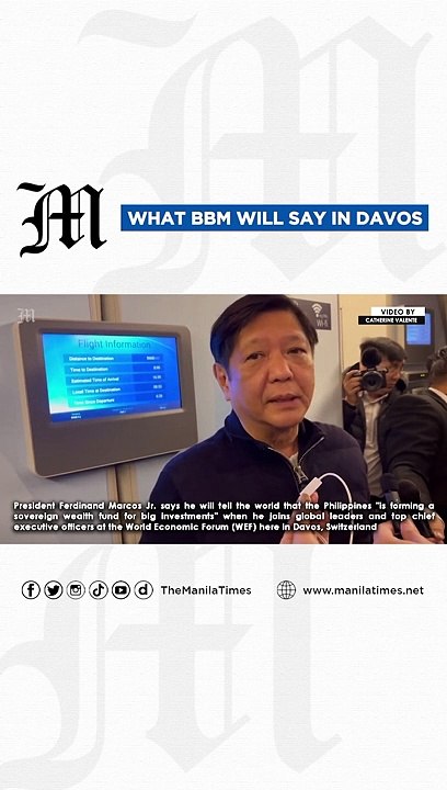What BBM will say in Davos