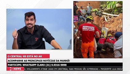 Central 98 | A chuva segue castigando em MG