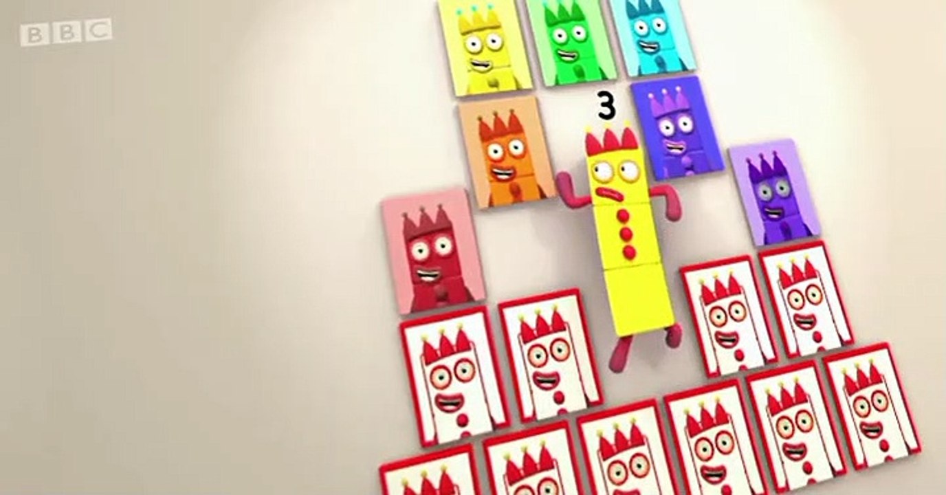 Numberblocks Numberblocks S05 E007 Seventeen - video Dailymotion