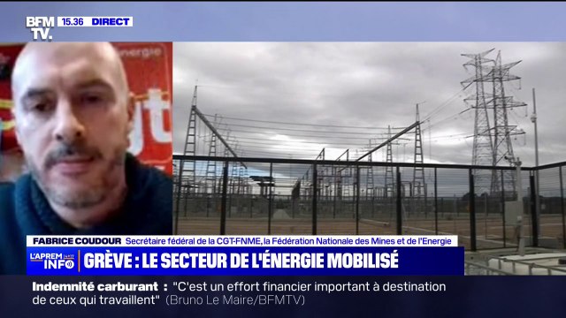 Fabrice Coudour (CGT Mines-Énergie) sur les retraites: Si l'attaque est frontale, la réponse le sera aussi