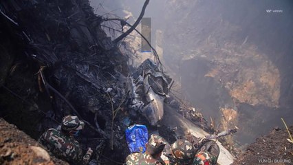 Népal : 67 morts dans un crash d'avion, dont 1 Français parmi les passagers