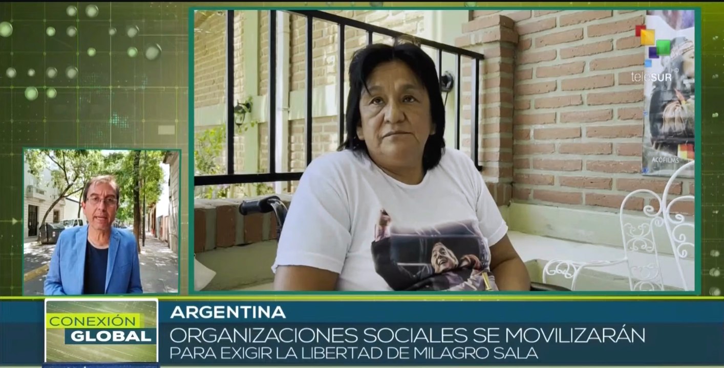 Organizaciones sociales argentinas demandan la liberación de Milagro Sala