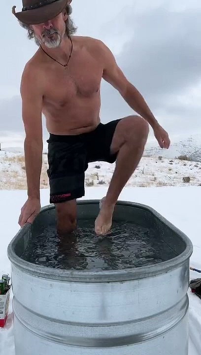 Winter Survive Man 