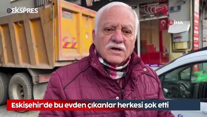 Eskişehir'de bu evden çıkanlar herkesi şok etti