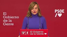 Pilar Alegría opina sobre las medidas antiabortistas impulsadas por la Junta de Castilla y León