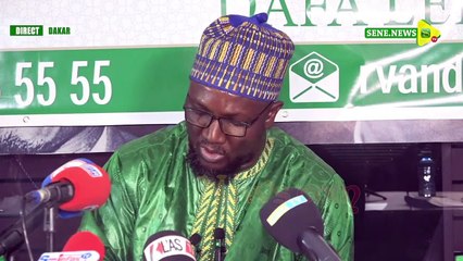 Le discours très noble de Cheikh Omar Diagne après son arrestation