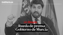 Rueda de Prensa del Gobierno de Murcia