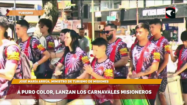 A puro color, lanzan los carnavales misioneros