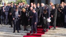 El funeral de Constantino vuelve a reunir en público a Felipe VI con el rey emérito