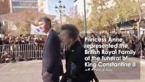 Royals attend funeral of Greece's last king, Constantine II
