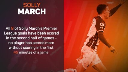 Premier League Stats Performance of the Week - Solly March