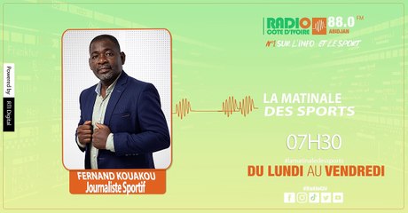 16 JANVIER 2023 La Matinale Des Sports du 16 Janvier 2023