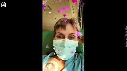 Kristina Lilley contó que comenzó la quimioterapia contra el cáncer de mama: "Un poco asustada”