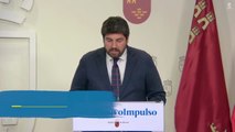 López Miras explica los cambios en su Ejecutivo