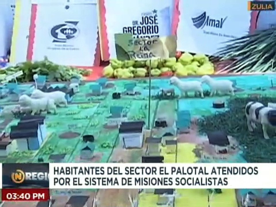 Más de mil familias de 6 comunidades son favorecidas con la Feria del Campo Soberano en el Zulia