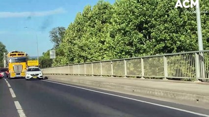 Wind farm part transport breakdown