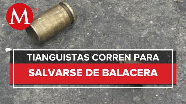 Dos personas resultaron heridas tras enfrentamiento en tianguis de Cuautitlán Izcalli, Edomex