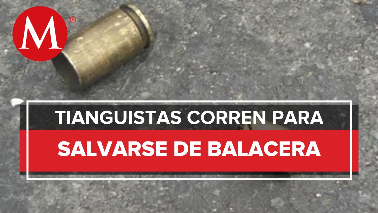 Dos personas resultaron heridas tras enfrentamiento en tianguis de Cuautitlán Izcalli, Edomex