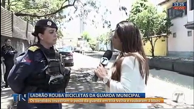 Bicicletas da Guarda Municipal de Vila Velha são furtadas