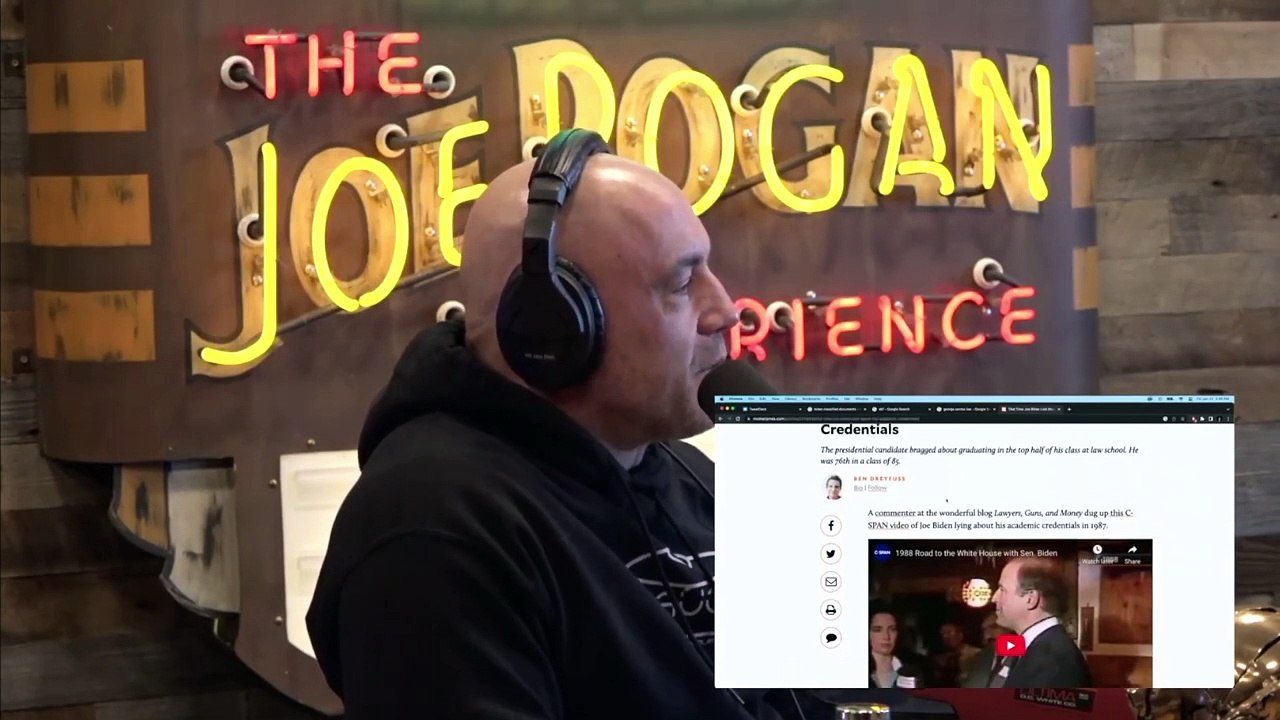 Joe Rogan: Is Joe Biden A Compulsive Liar? Or Just A Criminal?!