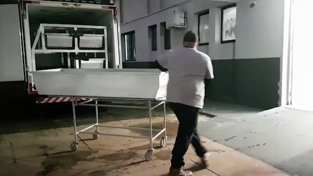 Corpos de homens mortos em duplo homicídio chegam ao IML