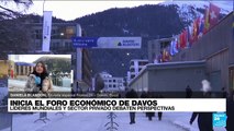 Informe desde Davos: los principales temas que se tratarán en el Foro Económico Mundial